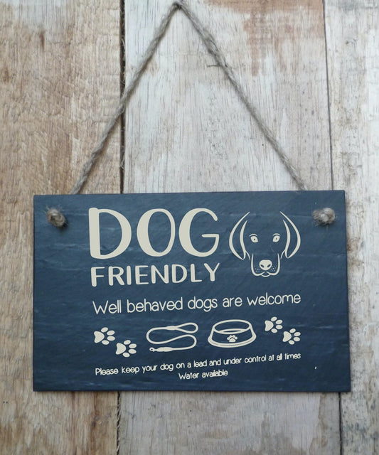 Dog Friendly Sign